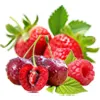 strawberry banana & fizzy cherry
