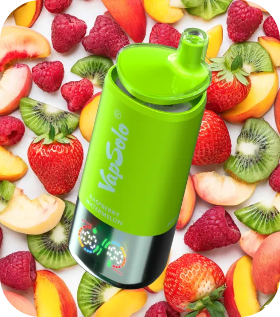 RASPBERRY WATERMELON MANGO PEACH STRAWBERRY KIWI