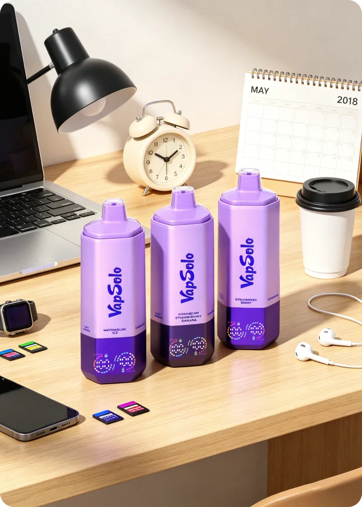 Vapsolo SIXER vape usa e getta scena prodotto