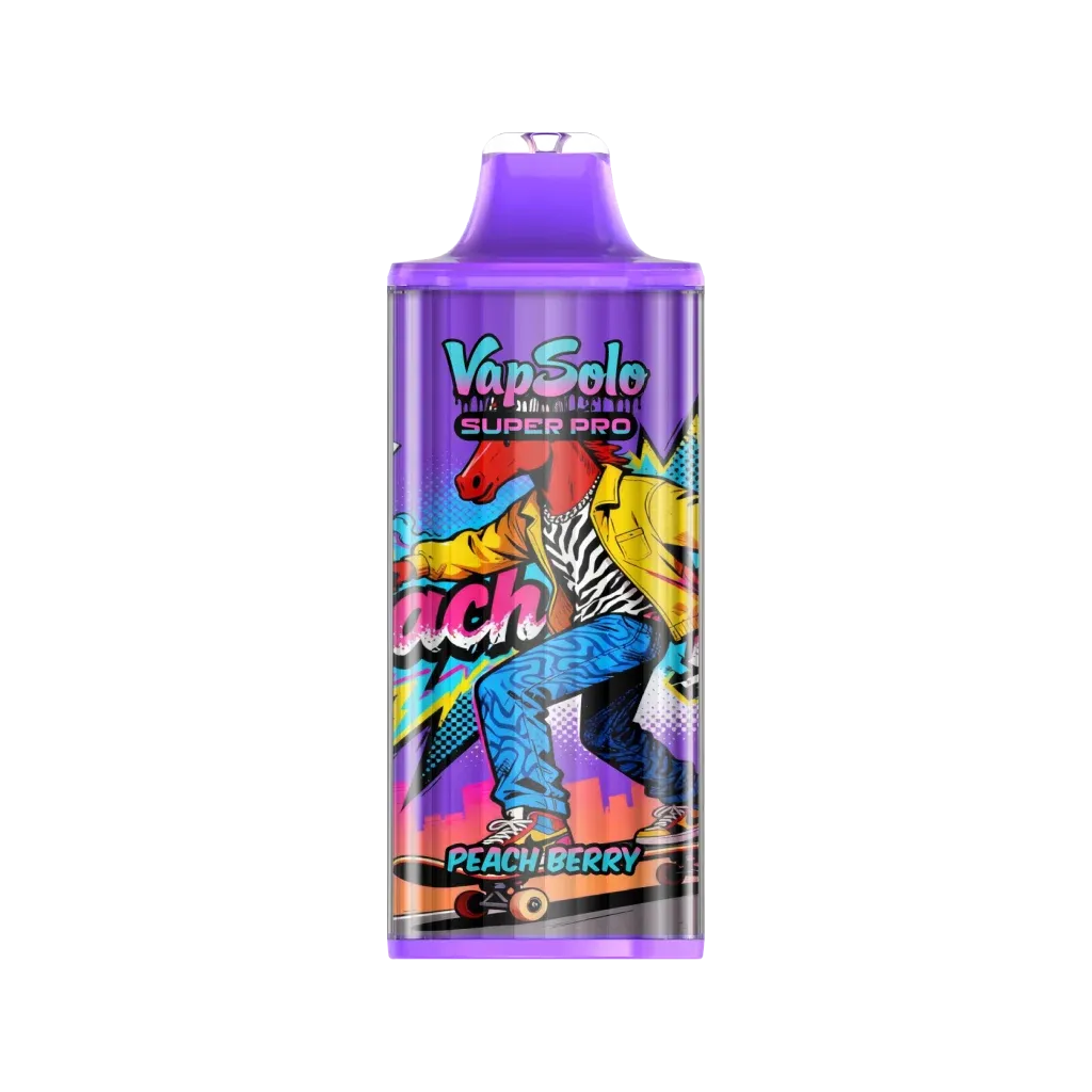 Vapsolo Super Pro 30K – Peach Berry flavour