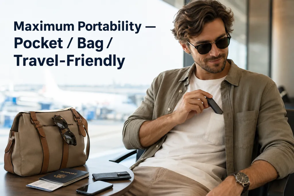 Maximum Portability Pocket Bag Travel-Friendly