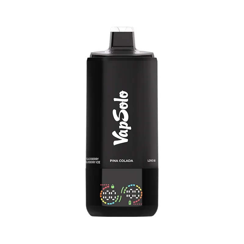 Vapsolo Sixer 180K 6 In 1 Pina colada -Love 66 -lime passion fruit -Monster mango Strawberry ice -Blackberry blueberryice