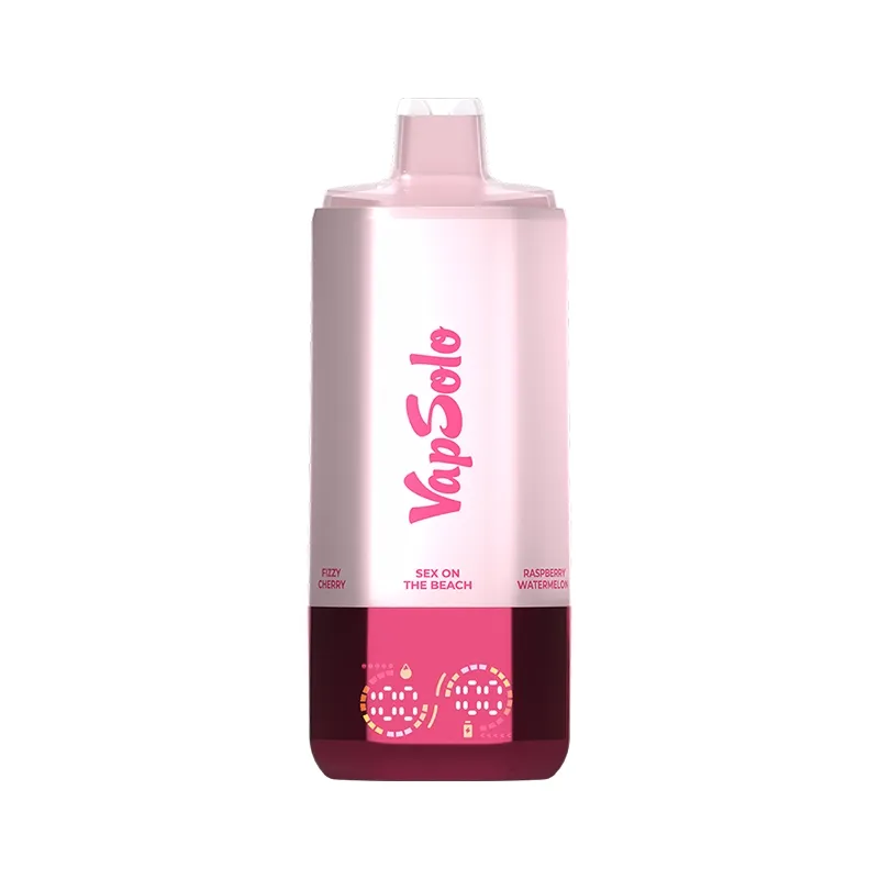 Vapsolo Sixer 180K 6 In 1 Sex on the beach-Raspberry watermelon-Happy ranch-Lemon peach-Pink lemonade-Fizzy cherry