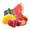 watermelon ice-strawberry mango-blueberry ice-fizzy cherry