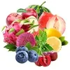 Dragon fruit banana cherry-Apple Peach-blueberry watermelon