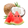watermelon coconut