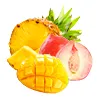 melocotón mango piña