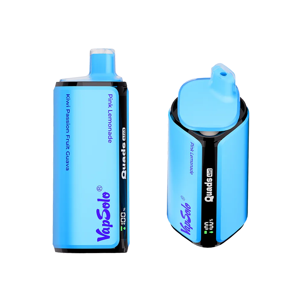 Vapsolo QUADS como ejemplo de vaper desechable multisabor