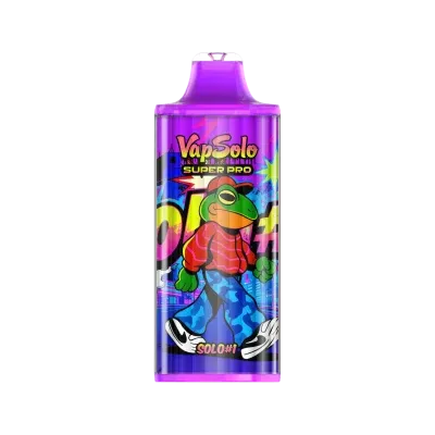 Vapsolo Super Pro 30K vape desechable – Limón, Sal Marina y Menta