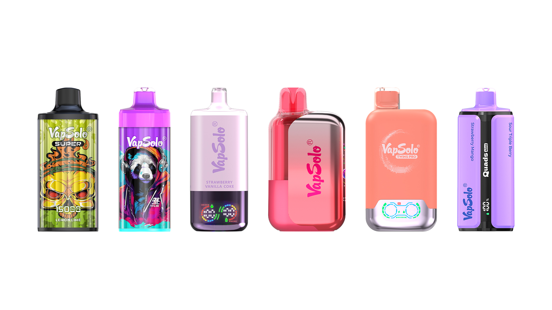 Vaper desechable con diferentes sabores y caladas, guía de elección de modelo