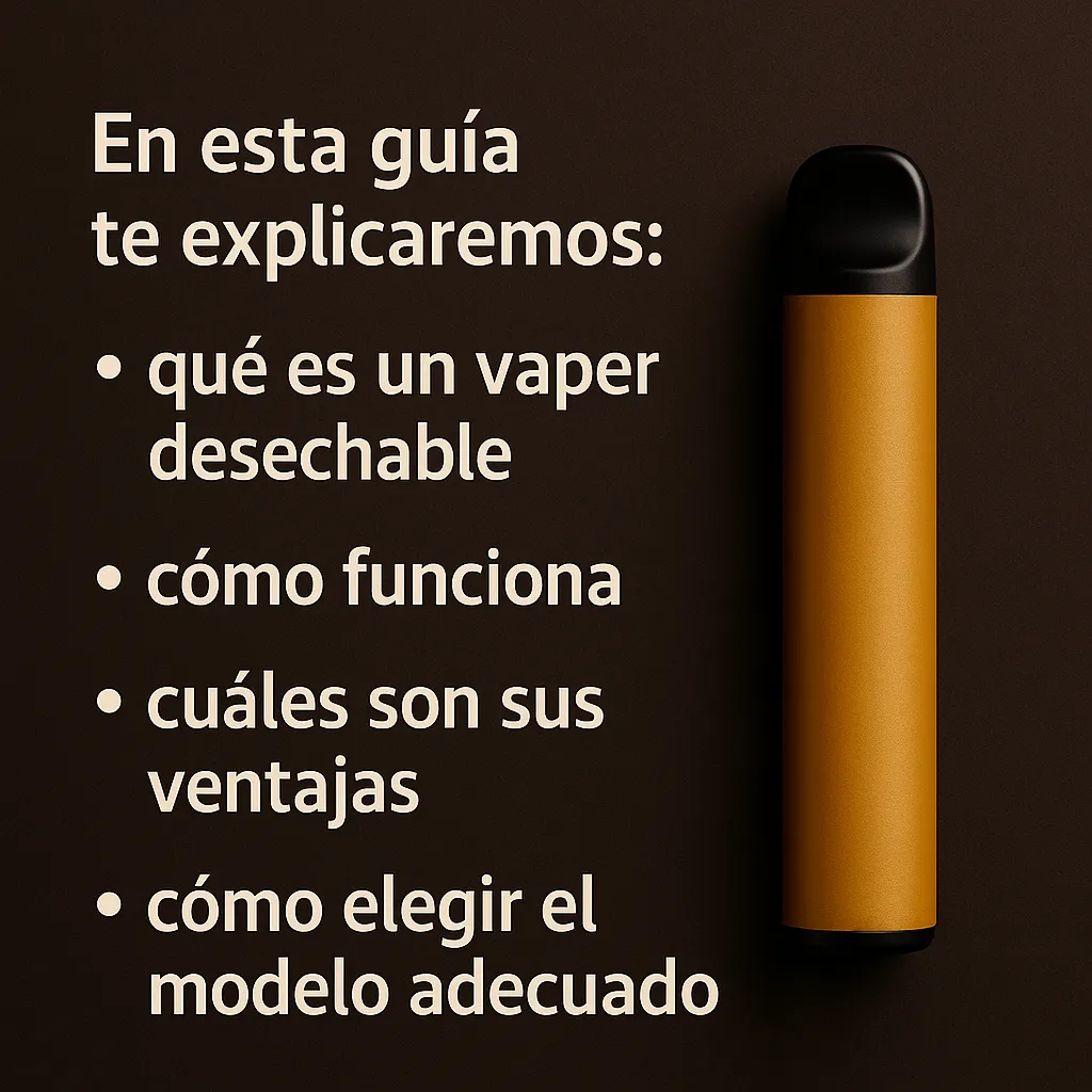 Qué es un vaper desechable y cómo elegir el mejor en 2026