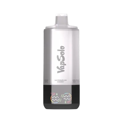 Vaporizador VapSolo con sabores Sandía Cereza, Kiwi Fruta de la Pasión Guayaba, y Uva Sakura.