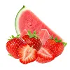 Fraise et pastèque