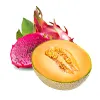 Dreifache Melone & Himbeere Wassermelone