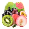 Schwarze Johannisbeere Eis & Rosa Limonade & Kiwi Passionsfrucht Guave