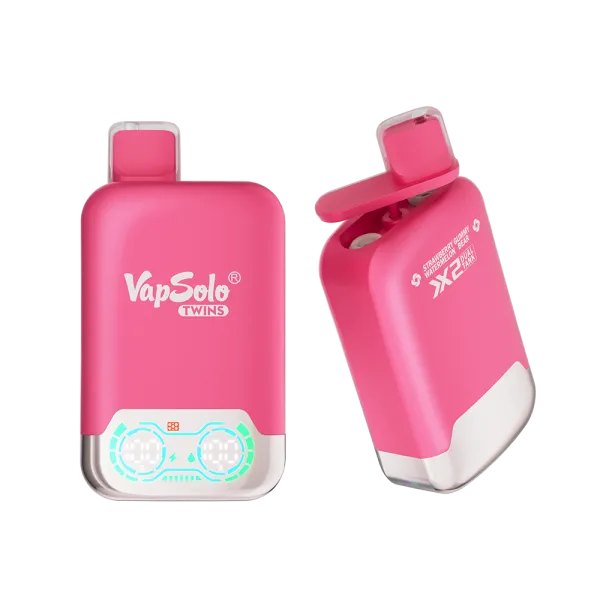 Vapsolo Twins – 20000 Züge Einweg E-Zigarette, 2 Aromen