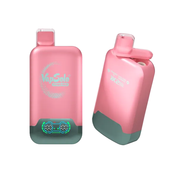 Vapsolo Twins Pro – 50000 Züge Einweg E-Zigarette, 2 Aromen