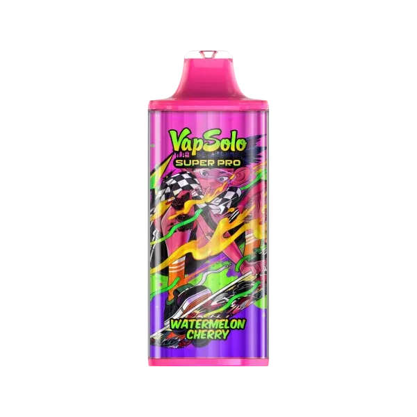Vapsolo Super Pro 30K Einweg-Vape – Wassermelone & Kirsche