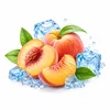 Juicy peach ice